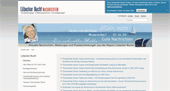 Desktop Screenshot of luebecker-bucht-regional.de